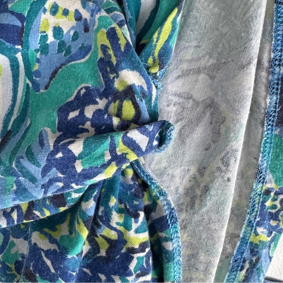 Lilly Pulitzer Long Sleeve Boatneck Floral Top - Picture 6 of 6